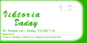 viktoria daday business card